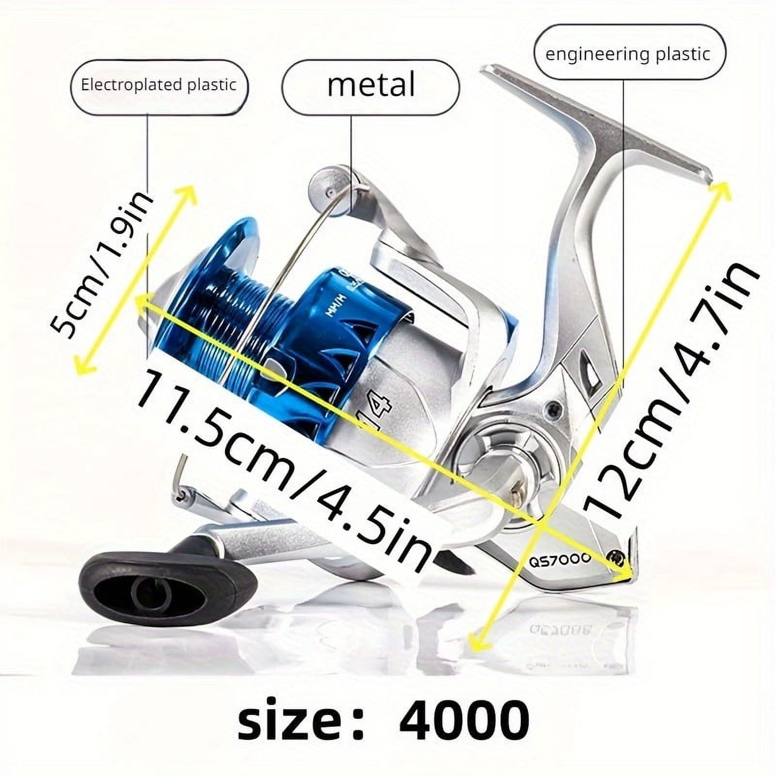 Instant Anti-reverse Reel 13 Fishing Kalon C Spinning Reel - Size 1.0,  6.2:1 Gear Ratio For Fresh & Saltwater Fishing Glide Oscillation System