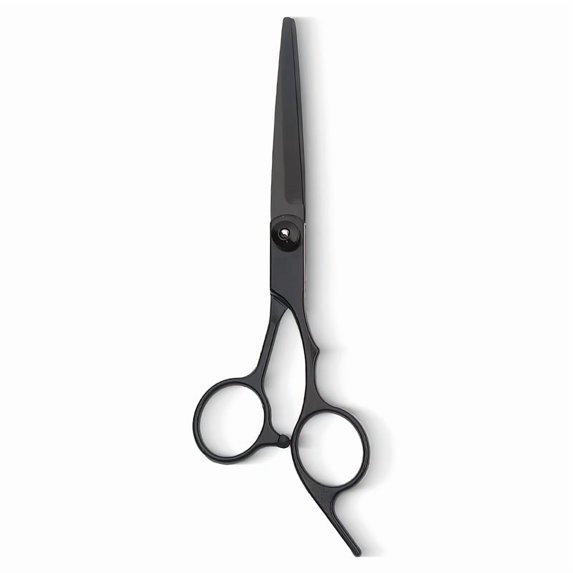 BIQIANWO Haircutting Scissors For Home Use, Made Of Aluminum And Zinc Alloy, Golden In Color, Suitable For Both Men And Women.