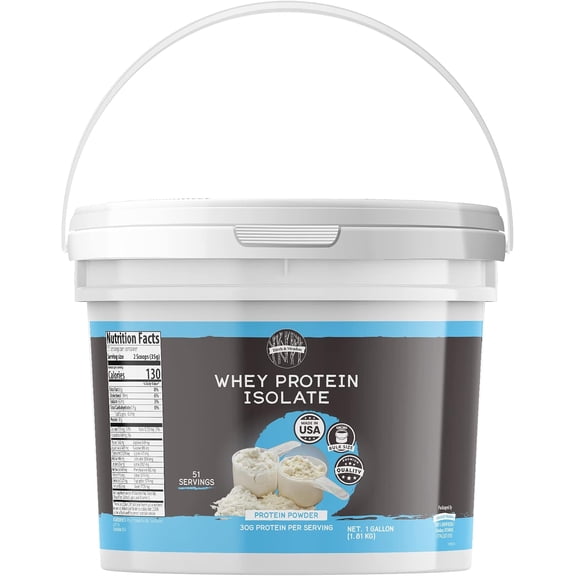 Birch & Meadow, Whey Protein Isolate 90, 4 Lb