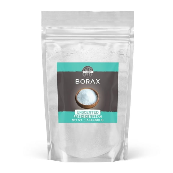 BIRCH & MEADOW Borax, 1.5 lb, Unscented, Cleaning & Laundry