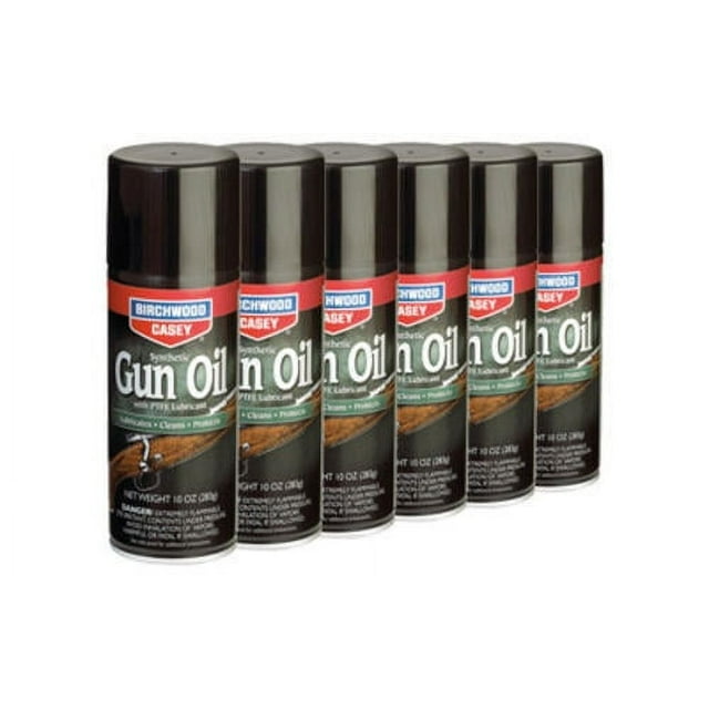 BIRCHWOOD CASEY GUN OIL SYNTHETIC 10 OZ