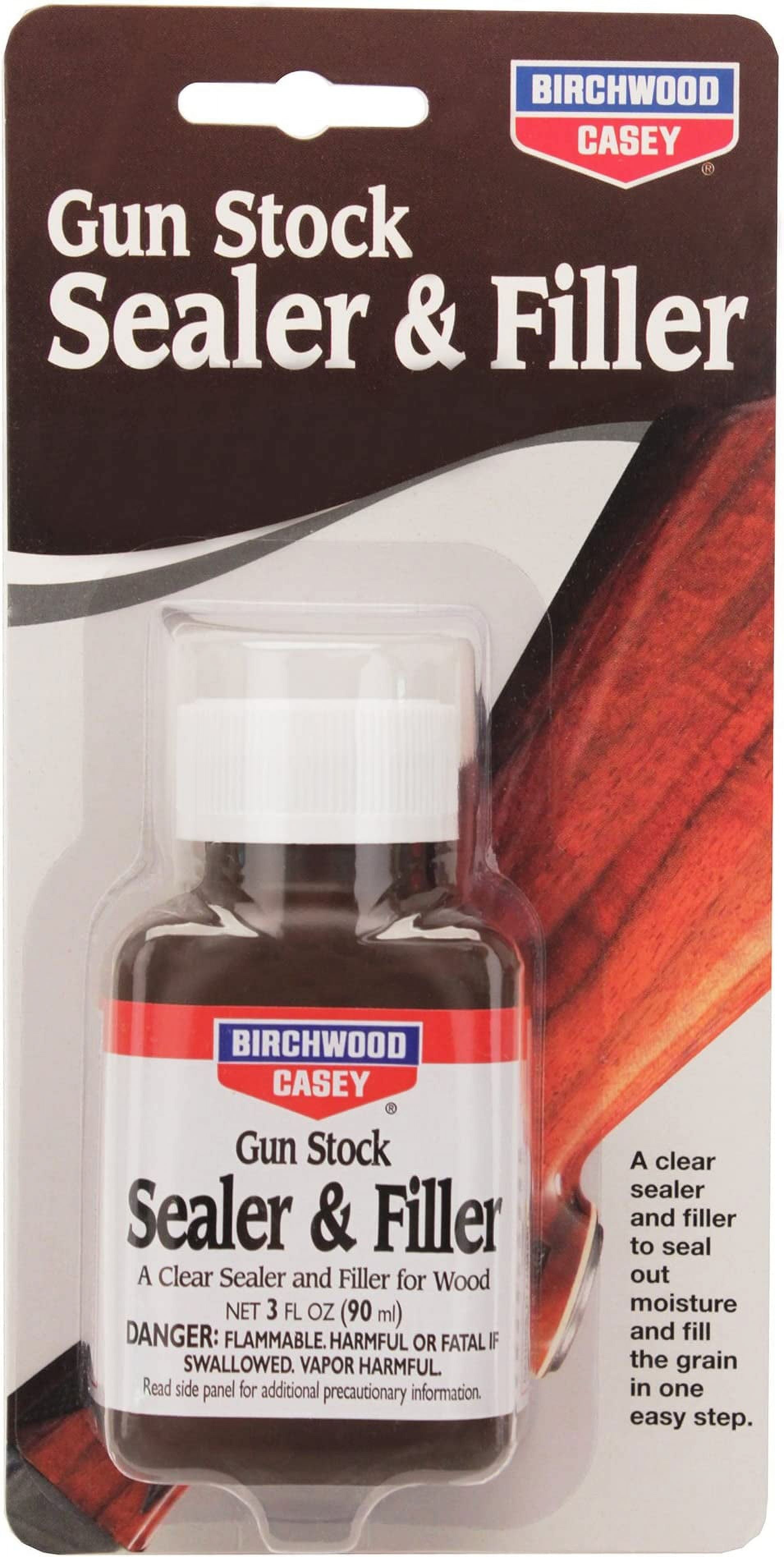 BIRCHWOOD CASEY GUN STOCK SEALER/FILLER GUN 3 OZ