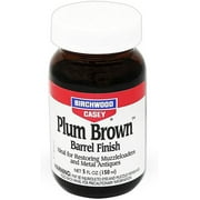 Birchwood Casey Plum Brown Barrel Finish 5 oz Bottle