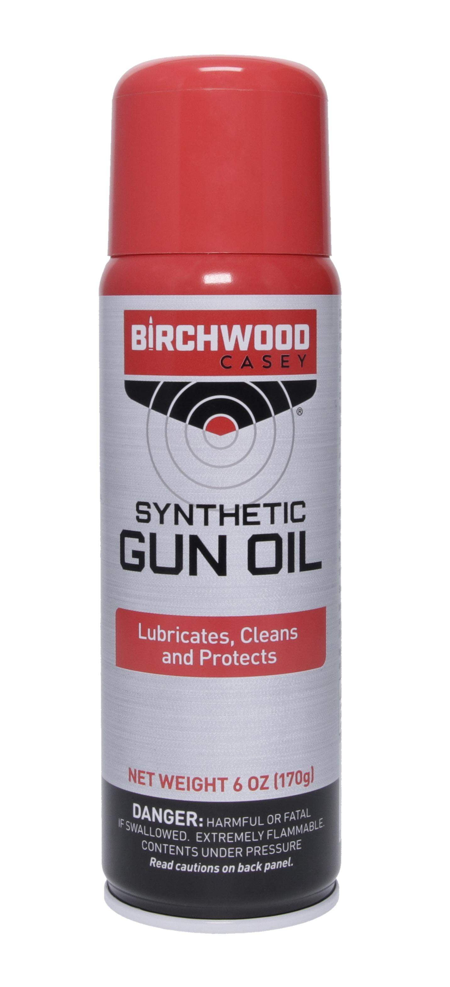 BIRCHWOOD CASEY SYNTHETIC GUN OIL 6OZ AEROSOL