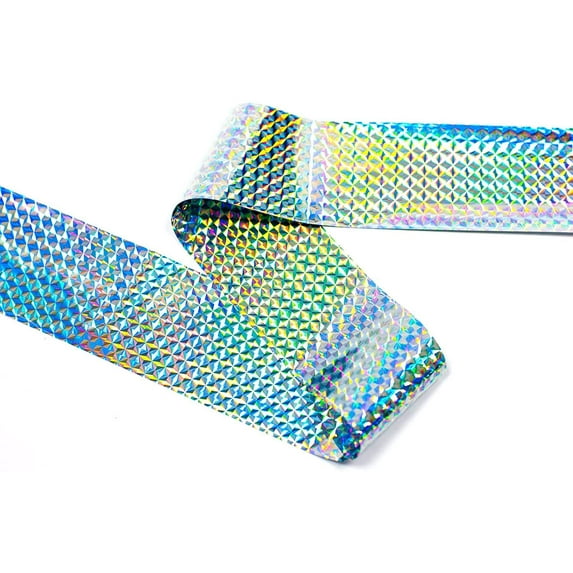 BIRD BLINDER Bird Deterrent Tape (Diamond) - Outdoor Bird Deterrent Devices - Repels Geese, Pigeons, Ducks, Woodpeckers, and Crows - 147ft x 2in - Bird Be Gone Products