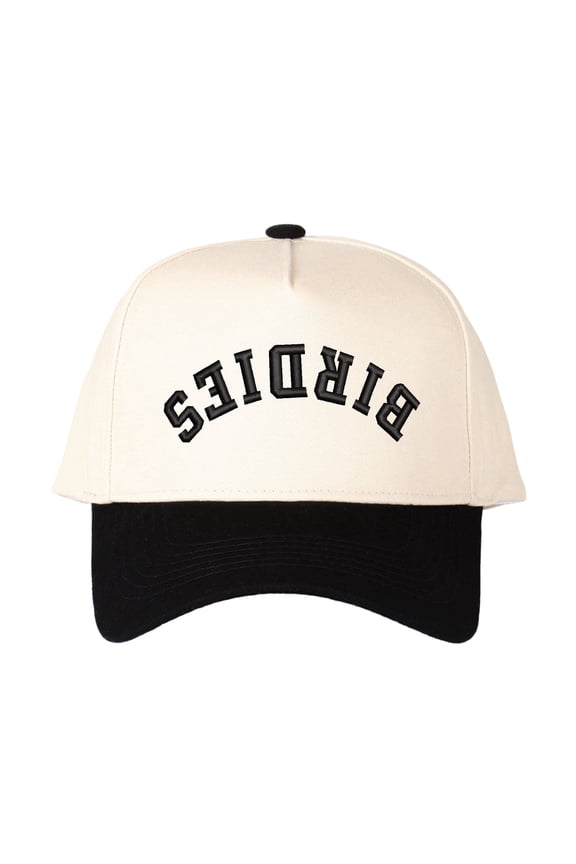 BIRDIES Embroidered Patchwork Trucker Cap | Adjustable Unisex Snapback, Golf Essential