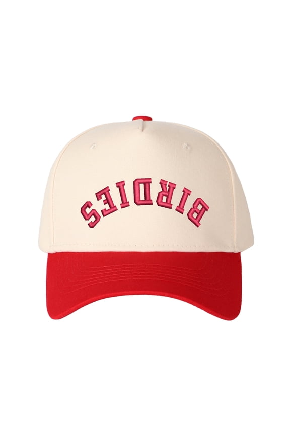 BIRDIES Embroidered Patchwork Trucker Cap | Adjustable Unisex Snapback, Golf Essential