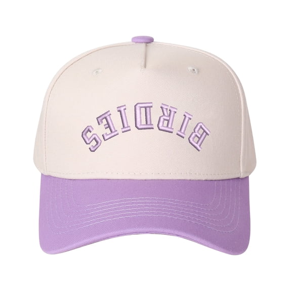 BIRDIES Embroidered Patchwork Trucker Cap | Adjustable Unisex Snapback, Golf Essential