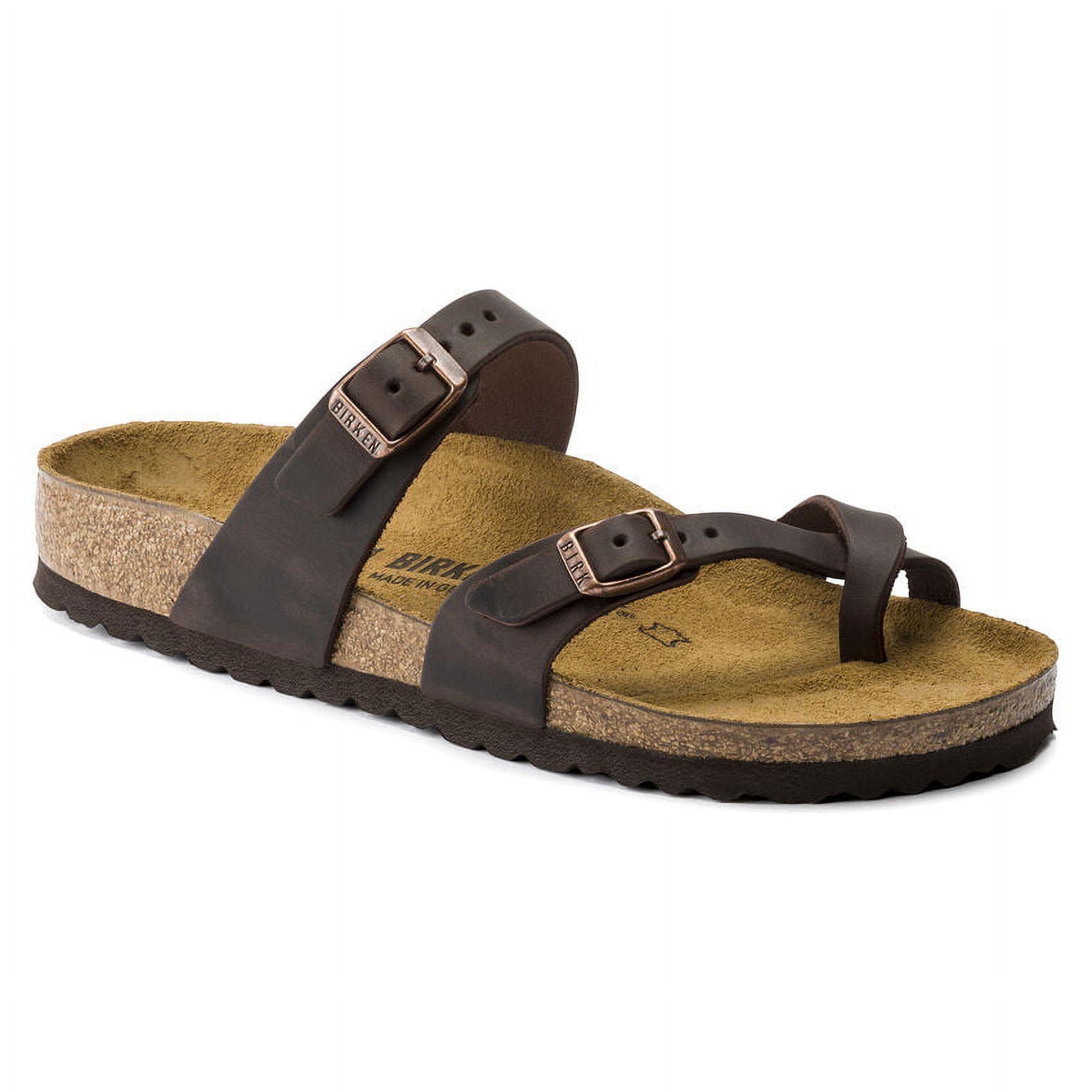 mayari tobacco BIREKNSTOCK Women's Mayari Tobacco Oiled Leather