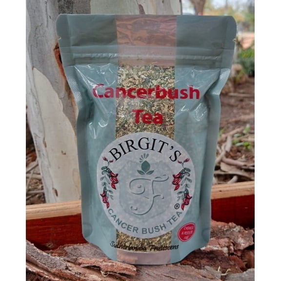 BIRGIT's Cancer Bush Tea (Sutherlandia Frutescens) - Immune Support, Stress Relief, Caffeine-Free Loose Leaf, Non-GMO, 85gr (40 Servings)
