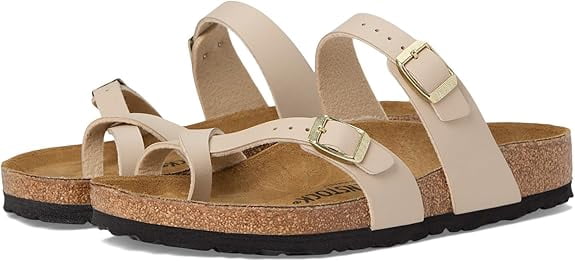 BIRKENSTOCK 1029811: MAYARI BIRKO-FLOR SANDALS, SANDCASTLE, 36 EU