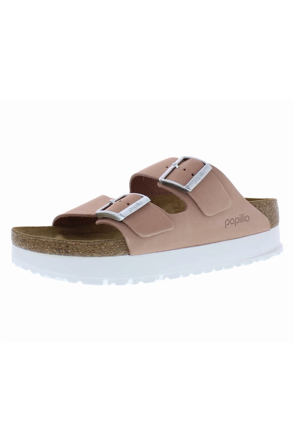 Arizona Pap Flex Platform Narrow Unisex Shoes Size 4, Color: Soft Pink