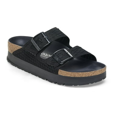 BIRKENSTOCK ARIZONA PLATFORM Sandals Black