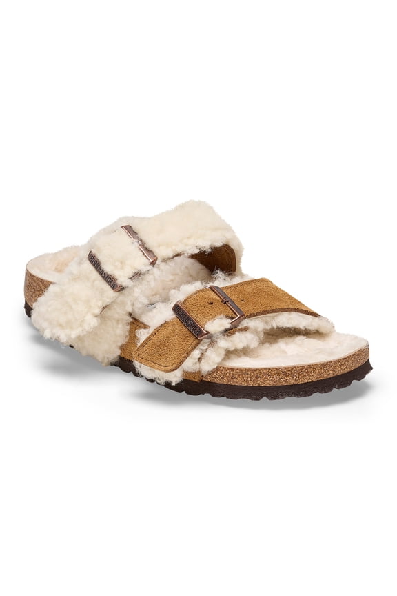 ARIZONA SHEARLING Clogs Mink Natural