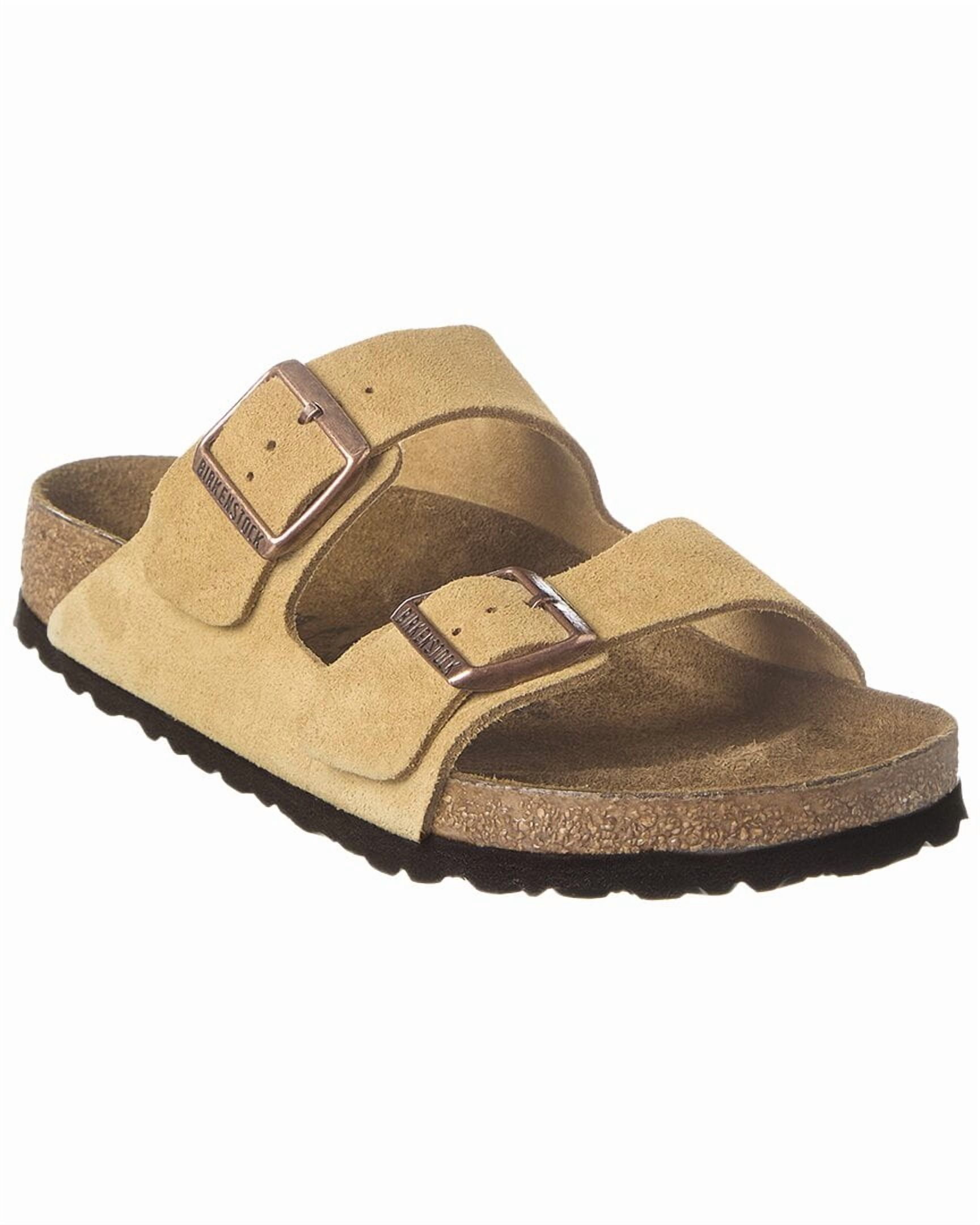 Birkenstock Arizona Suede Sandal, 36, Beige