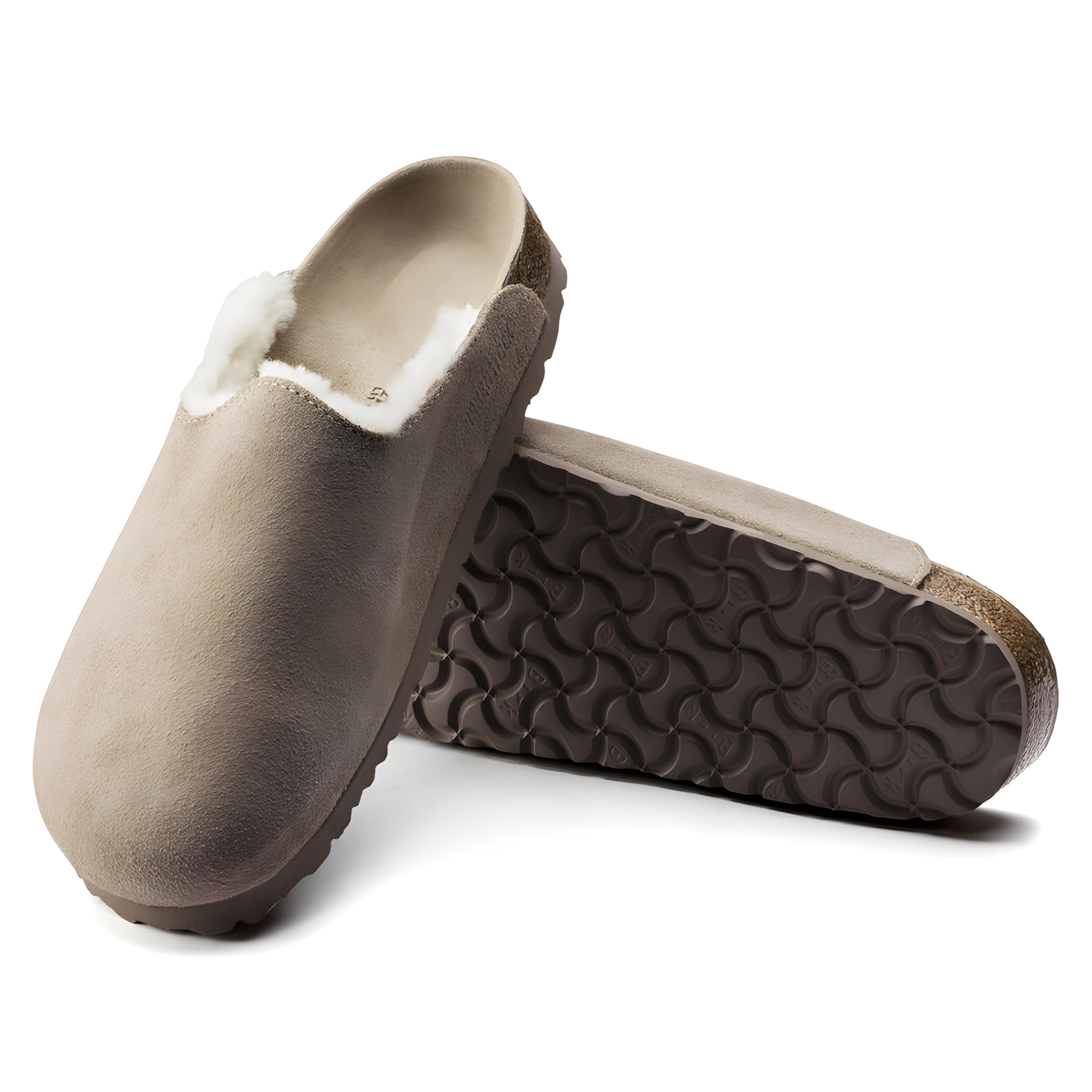 BIRKENSTOCK Amsterdam Shearling Lined Suede Premium Clogs Cozy and Stylish Winter Comfort Walmart