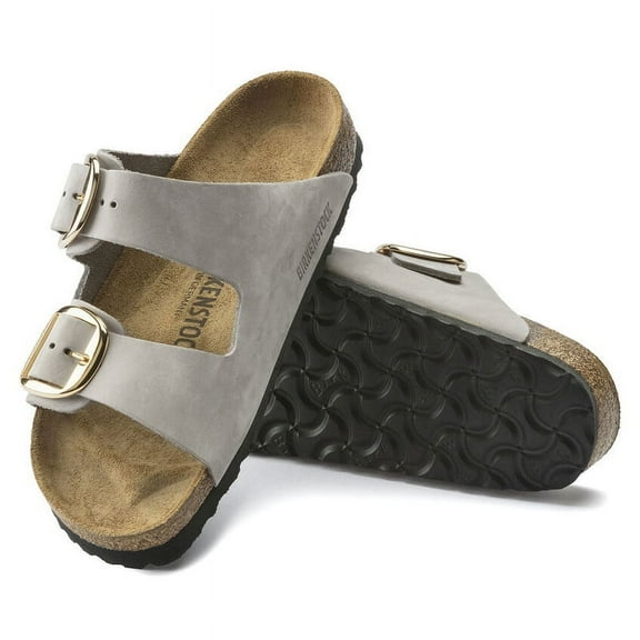 BIRKENSTOCK Arizona Big Buckle Nubuck Leather Sandals - Bold and Minimalist Design - Multiple colors & Sizes