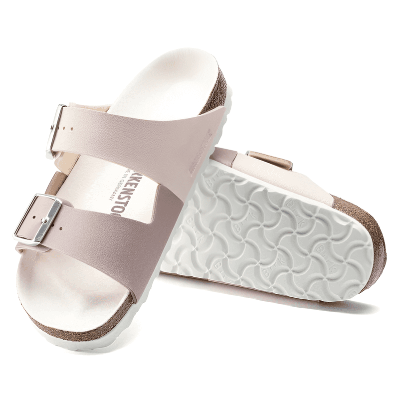 BIRKENSTOCK Arizona Split Color-Block Leather Sandals 