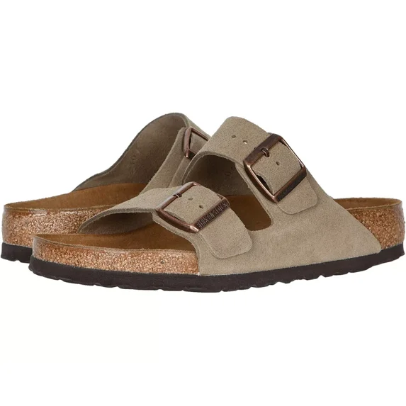 BIRKENSTOCK Arizona Unisex/Adult shoe size 37 (Men 4-4.5-Women 6-6.5) Casual 51461 Taupe Suede