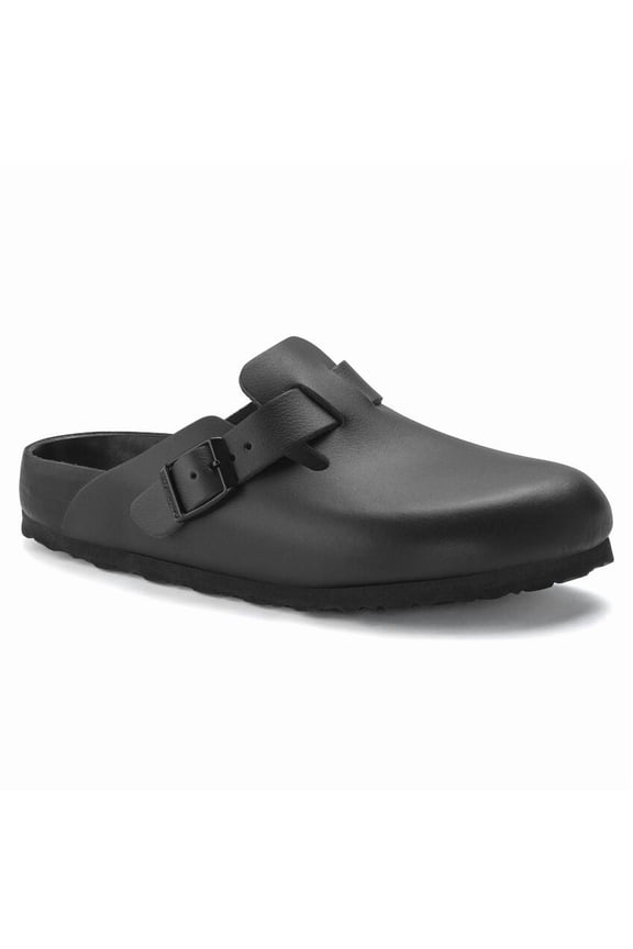 BOSTON EXQUISITE LEATHER Clogs Black