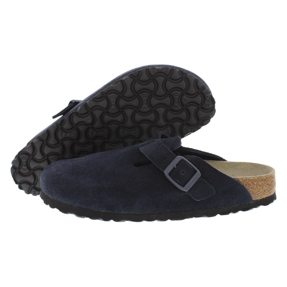 Birkenstock Boston Narrow Unisex Shoes Size 5, Color: Midnight