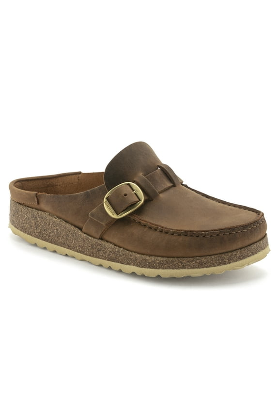 Buckley Leather Clog, 39, Brown