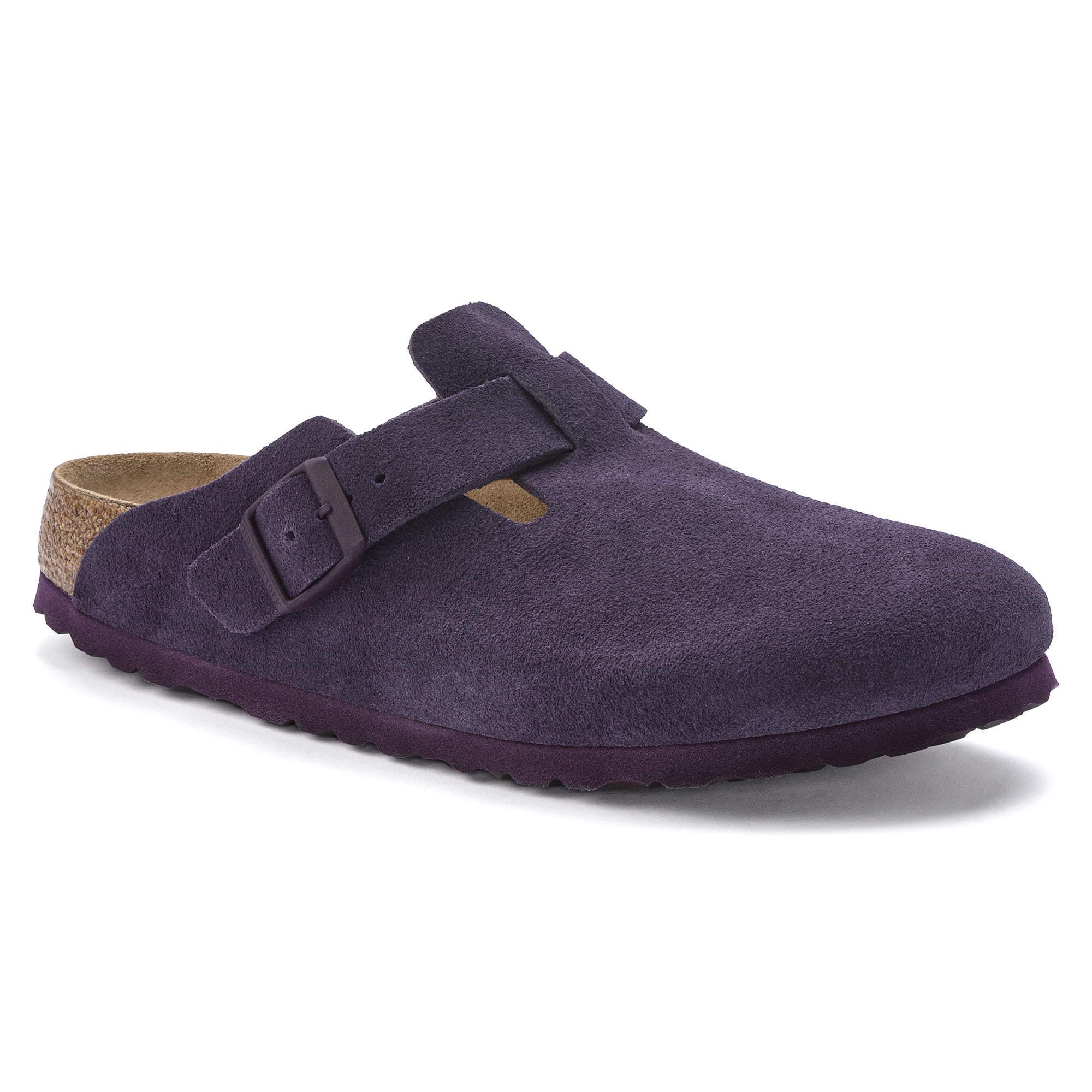 BIRKENSTOCK Boston Classic Clog, Soft Suede Upper, Soft BIRKENSTOCK Boston Classic Clog, Soft Suede Upper, Soft
