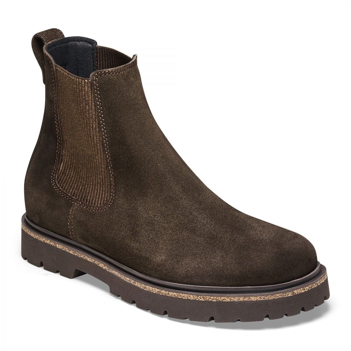 BIRKENSTOCK Highwood Slip On Boot Mocha Suede Narrow Width  display picture 2