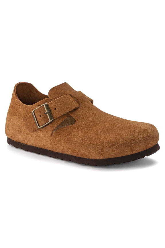 London Suede Clog, 46, Brown