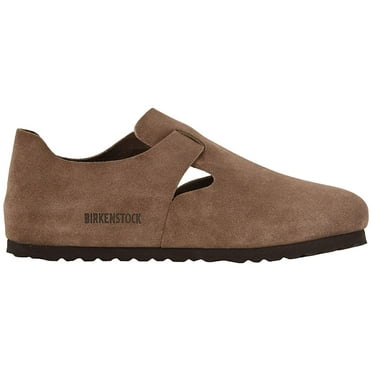 BIRKENSTOCK LONDON Suede Leather Shoes Taupe