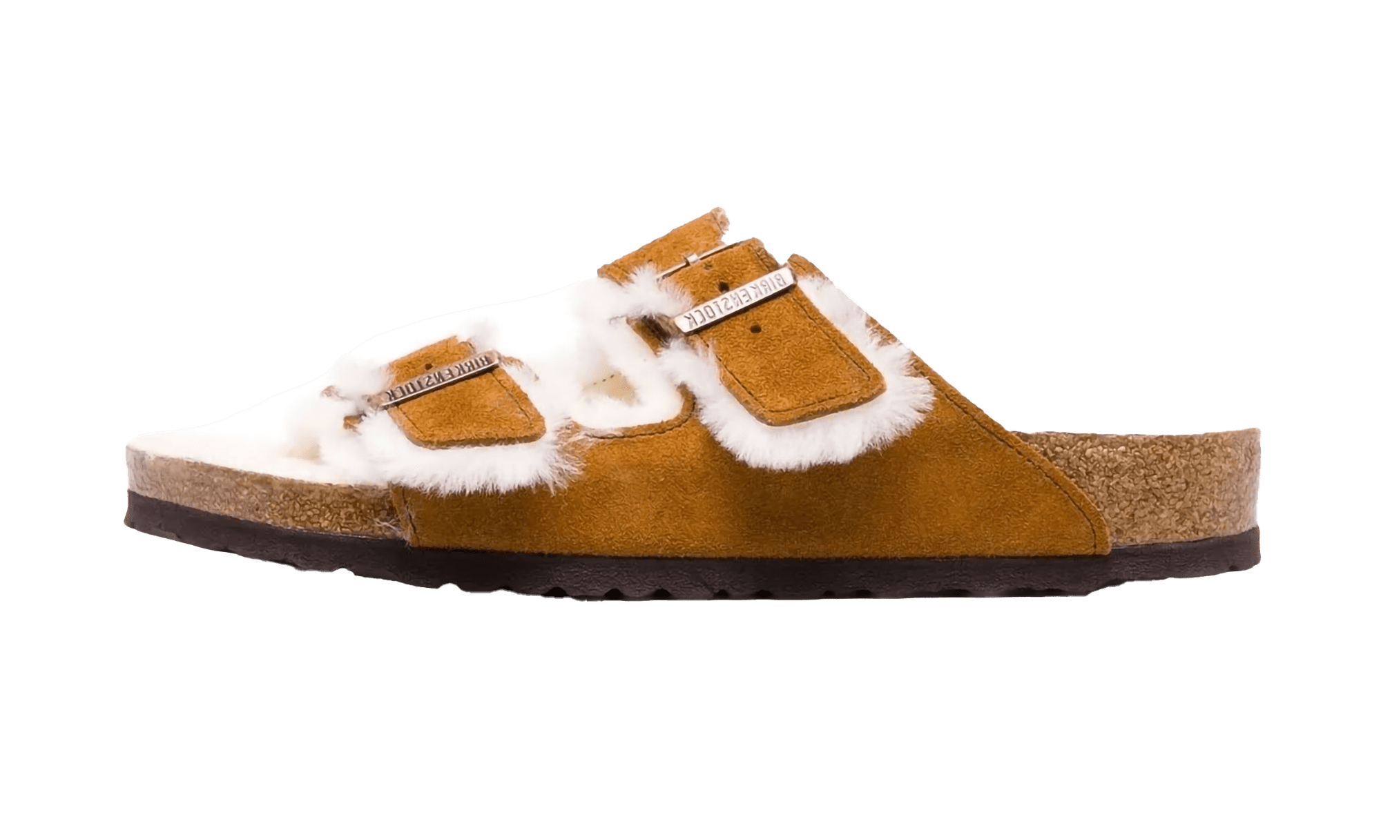 BIRKENSTOCK MENS Arizona Shearling "Chestnut" 1001128 Mink 1001128 Mink from Stadium Goods