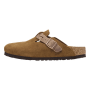 BIRKENSTOCK MENS Boston Braided Suede Leather "Mink Suede-Narrow Fit" 1026713 1026713 from Stadium Goods