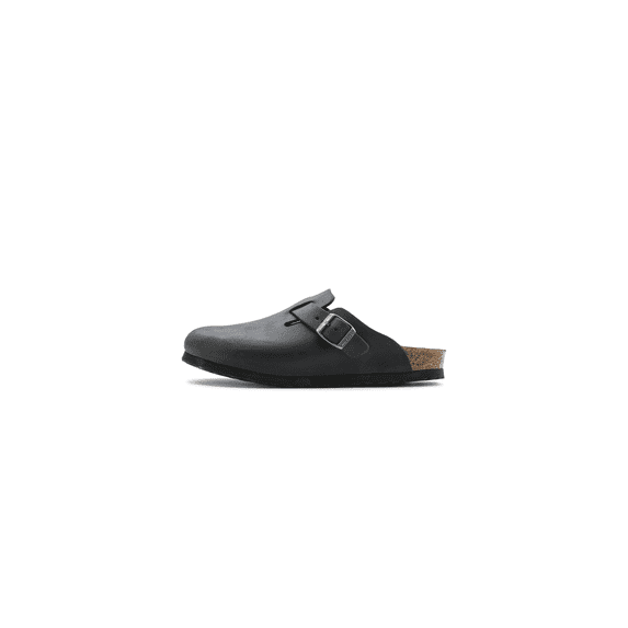 BIRKENSTOCK MENS Boston Clog "Oiled Leather - Black" 0059461 0059461 from Stadium Goods