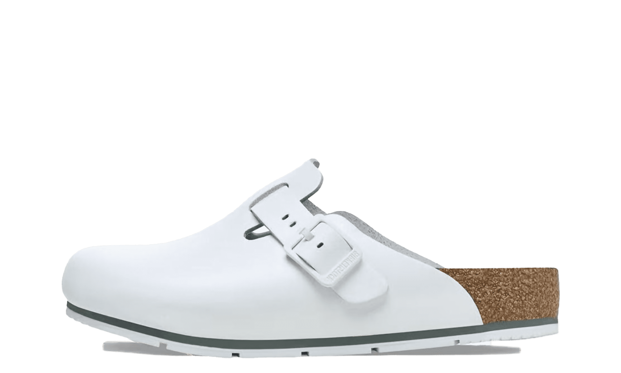 BIRKENSTOCK MENS Boston Pro Natural Leather "White" 1025992 1025992 from Stadium Goods