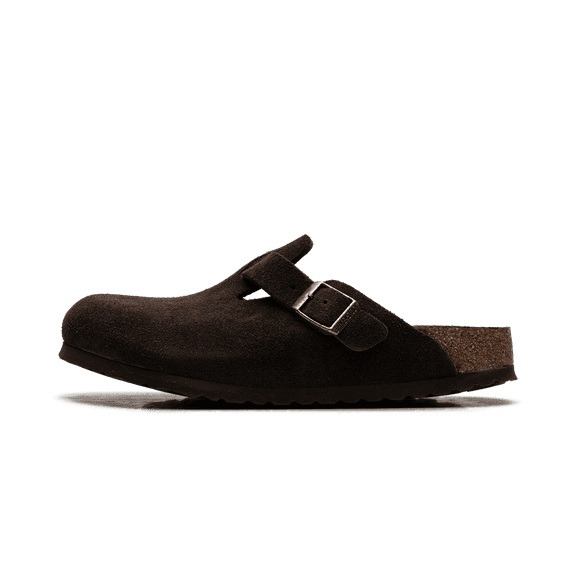 BIRKENSTOCK MENS Boston Soft Footbed (Narrow) "Mocha" 660463 660463 from Stadium Goods