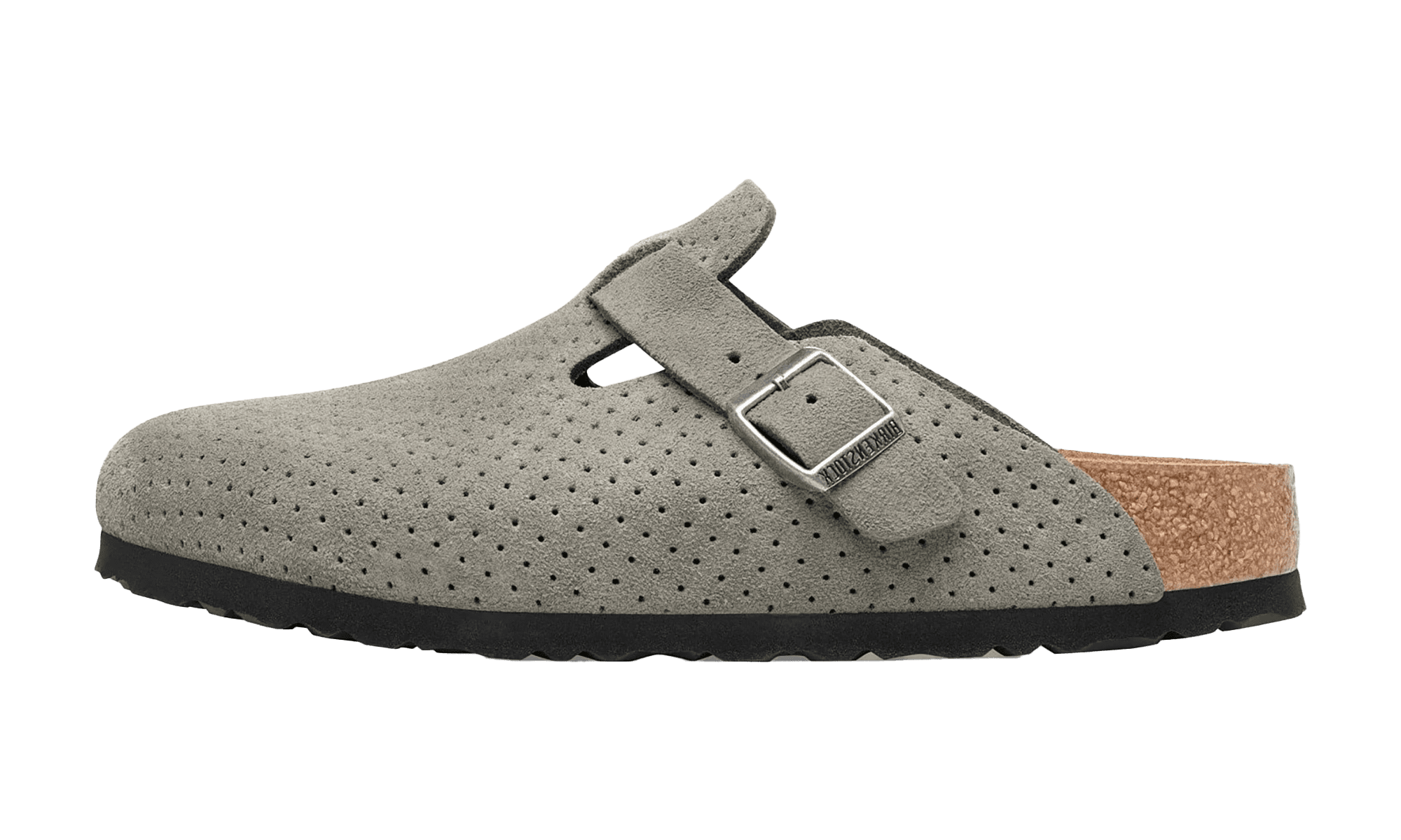 BIRKENSTOCK MENS Boston Suede Embossed "Dotted Stone Coin" 1027040 1027040 from Stadium Goods