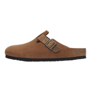 BIRKENSTOCK MENS Boston Suede Leather "Cognac" 1029185 1029185 from Stadium Goods