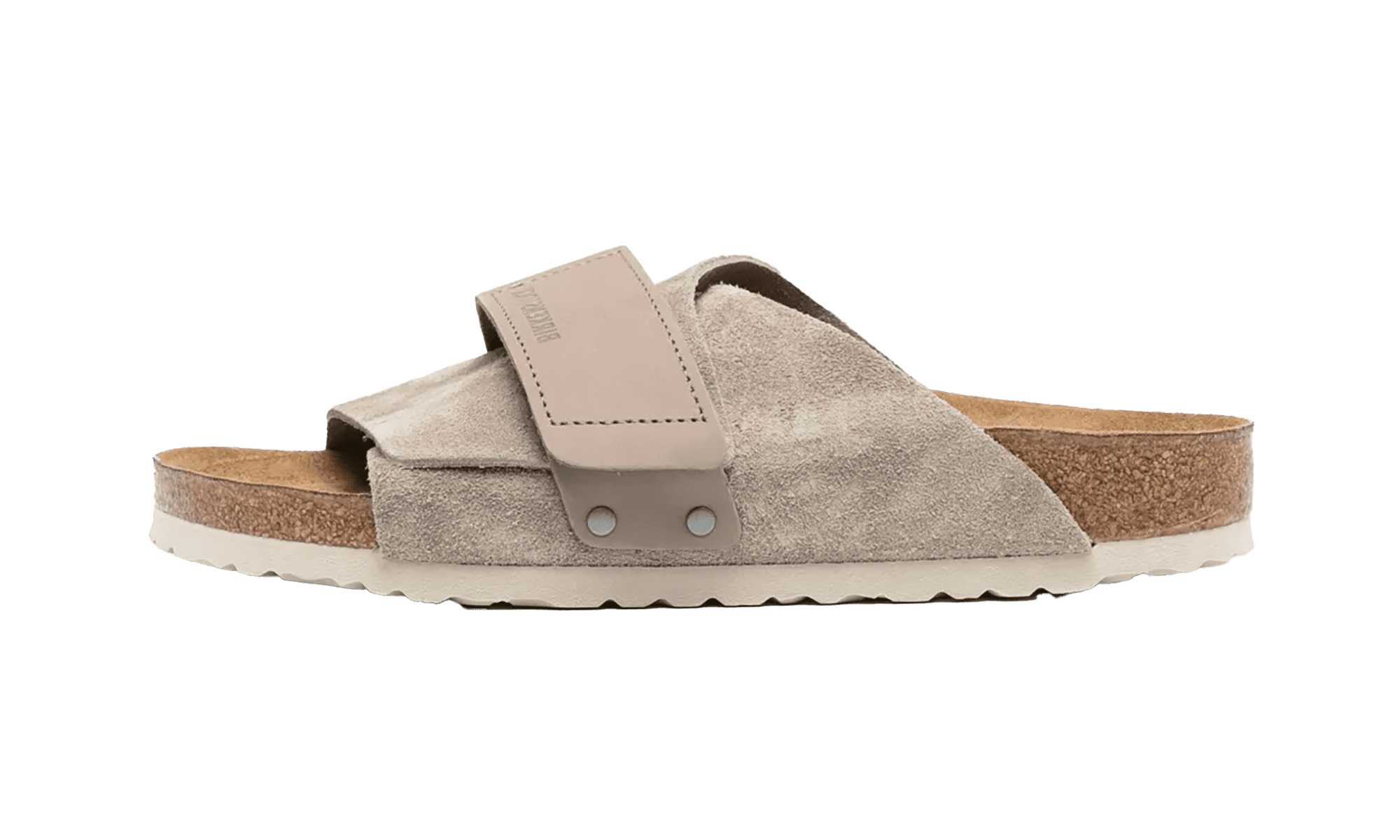 BIRKENSTOCK MENS KYOTO "Nubuck Suede Taupe - Narrow Fit" 1015573 1015573 from Stadium Goods