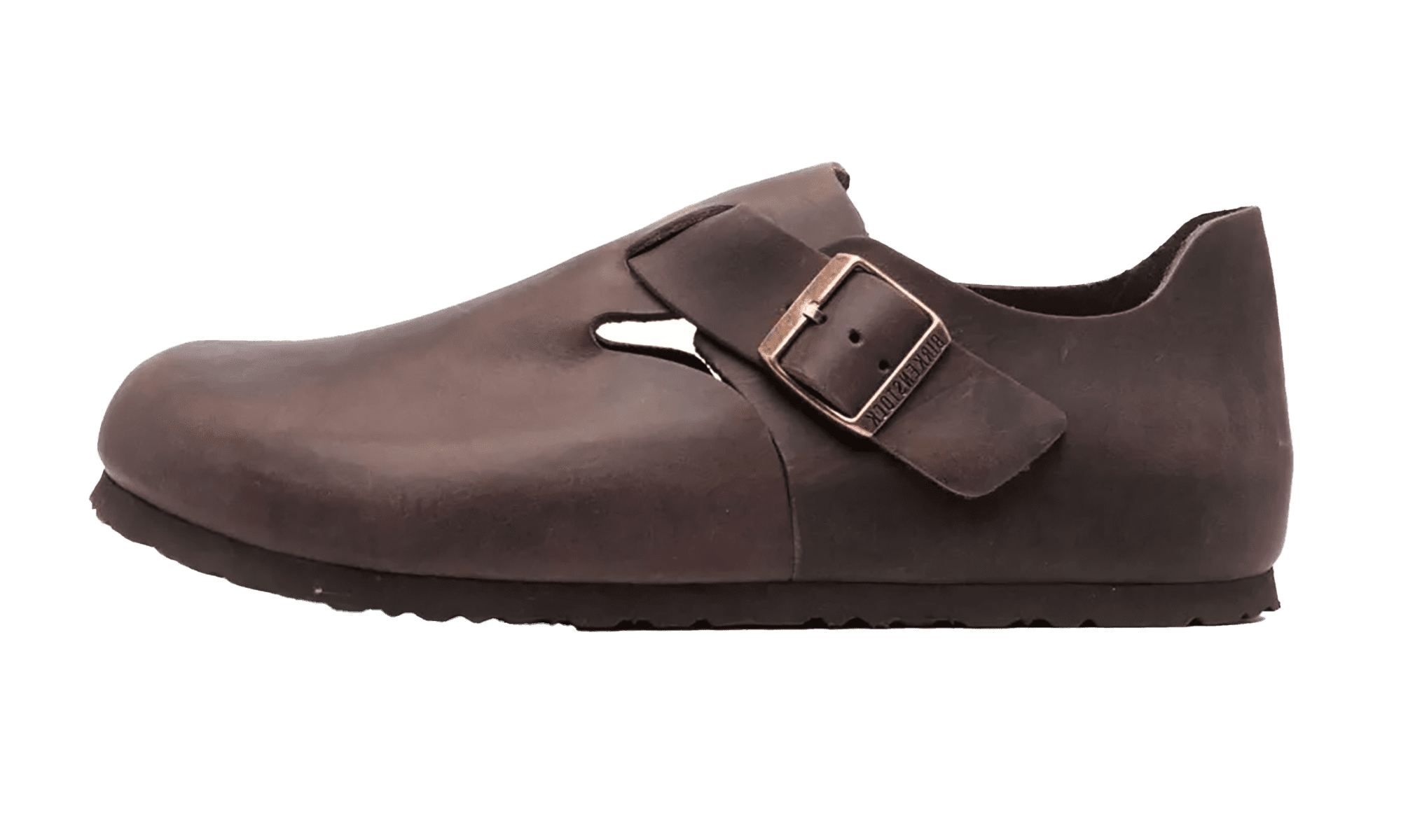 BIRKENSTOCK MENS London Oiled Leather "Brown- Narrow Fit" 166533 166533 from Stadium Goods