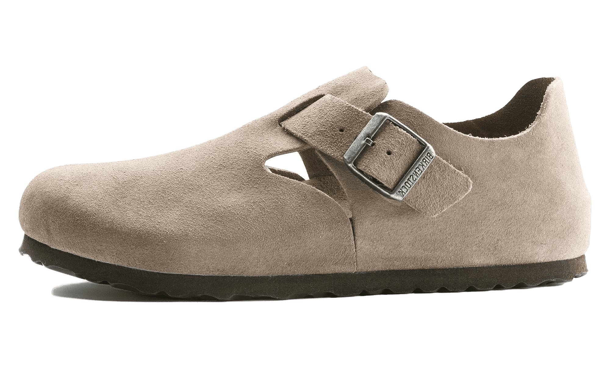 BIRKENSTOCK MENS London Suede Leather "Taupe - Narrow Fit" 1010504 1010504 from Stadium Goods