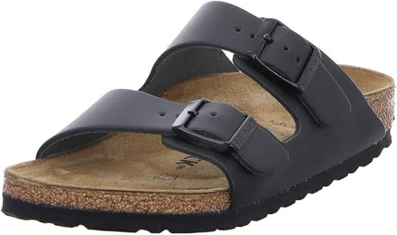 Birkenstock Arizona Soft Footbed Unisex Suede Sandal, Black  display picture 1