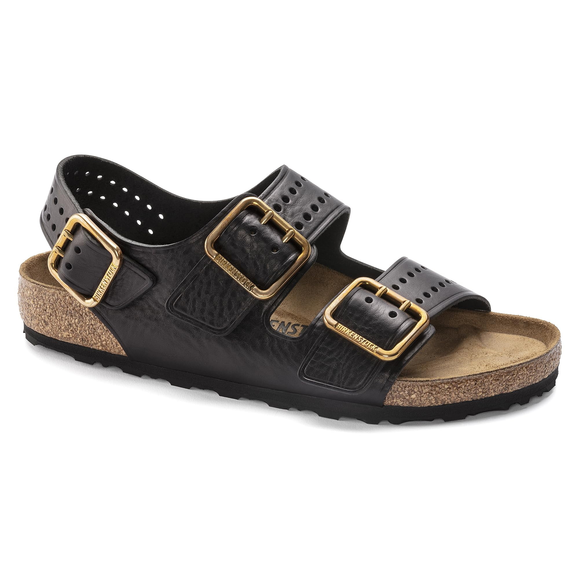 BIRKENSTOCK Milano Bold Aniline Leather Sandals - Maximum Grip and Modern Urban Style - Multiple Color & Sizes
