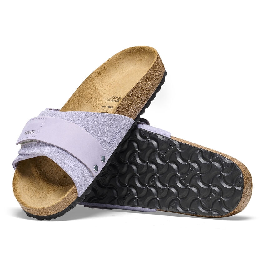 BIRKENSTOCK Oita - Slim and Feminine Comfort with Suede and Nubuck Leather, Individually Adjustable Fastener, and Cork-Latex Footbed - Multiple Sizes & Colors
