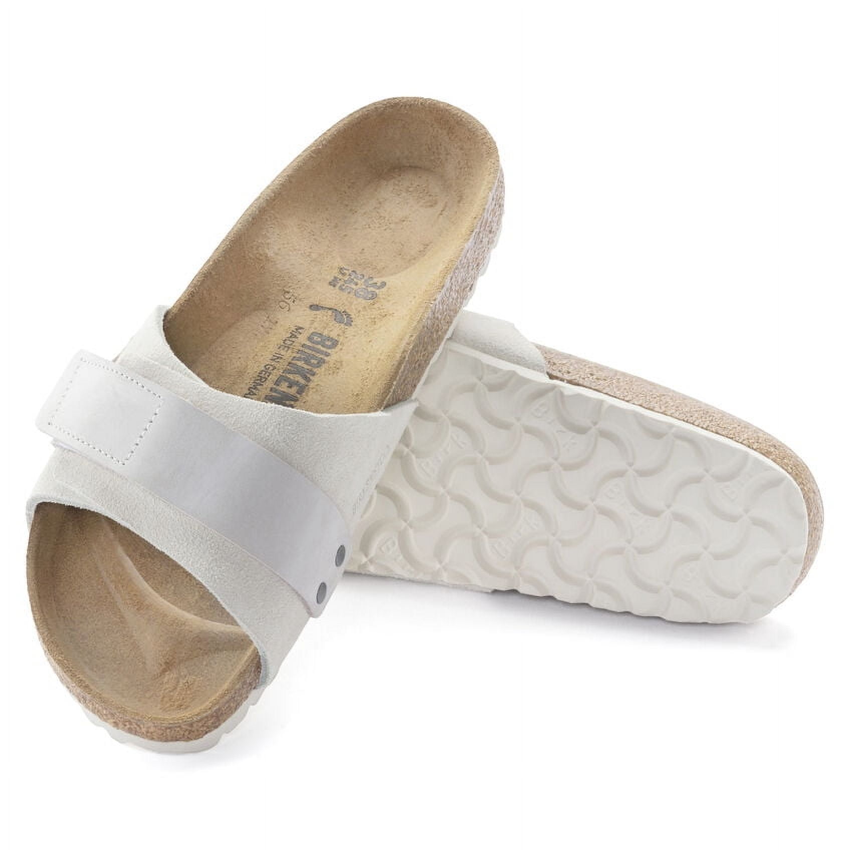 BIRKENSTOCK Oita - Slim and Feminine Comfort with Suede and Nubuck Leather, Individually Adjustable Fastener, and Cork-Latex Footbed - Multiple Sizes & Colors