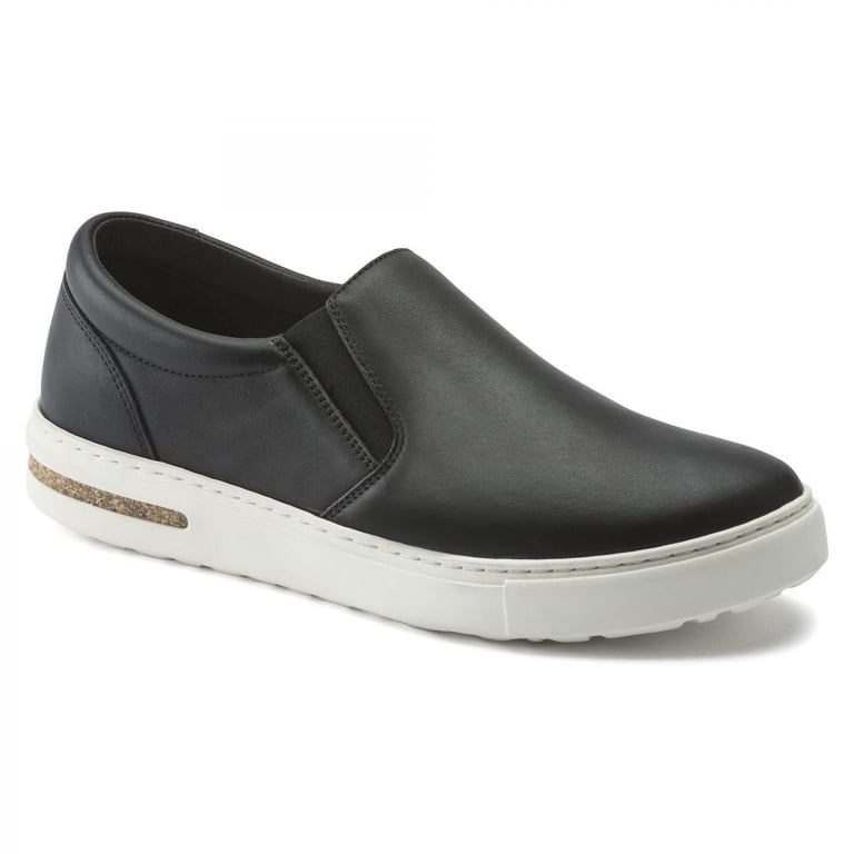 BIRKENSTOCK Oswego Slip-On Black Leather Shoe Narrow Width  display picture 3