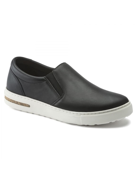 Oswego Slip-On Black Leather Shoe Narrow Width 1021326