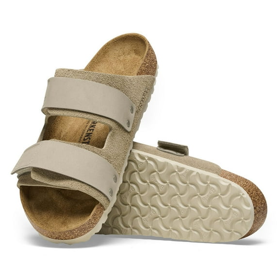 BIRKENSTOCK Uji - Sporty Comfort in Nubuck and Suede Leather, Individually Adjustable Fasteners, and Anatomically Shaped Cork-Latex Footbed Multiple Colors & Sizes