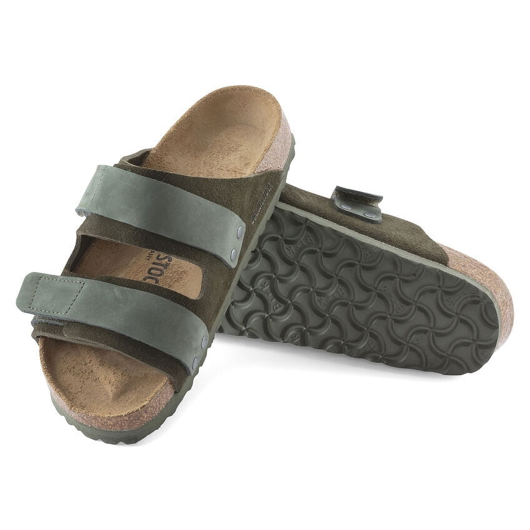 BIRKENSTOCK Uji - Sporty Comfort in Nubuck and Suede Leather, Individually Adjustable Fasteners, and Anatomically Shaped Cork-Latex Footbed Multiple Colors & Sizes