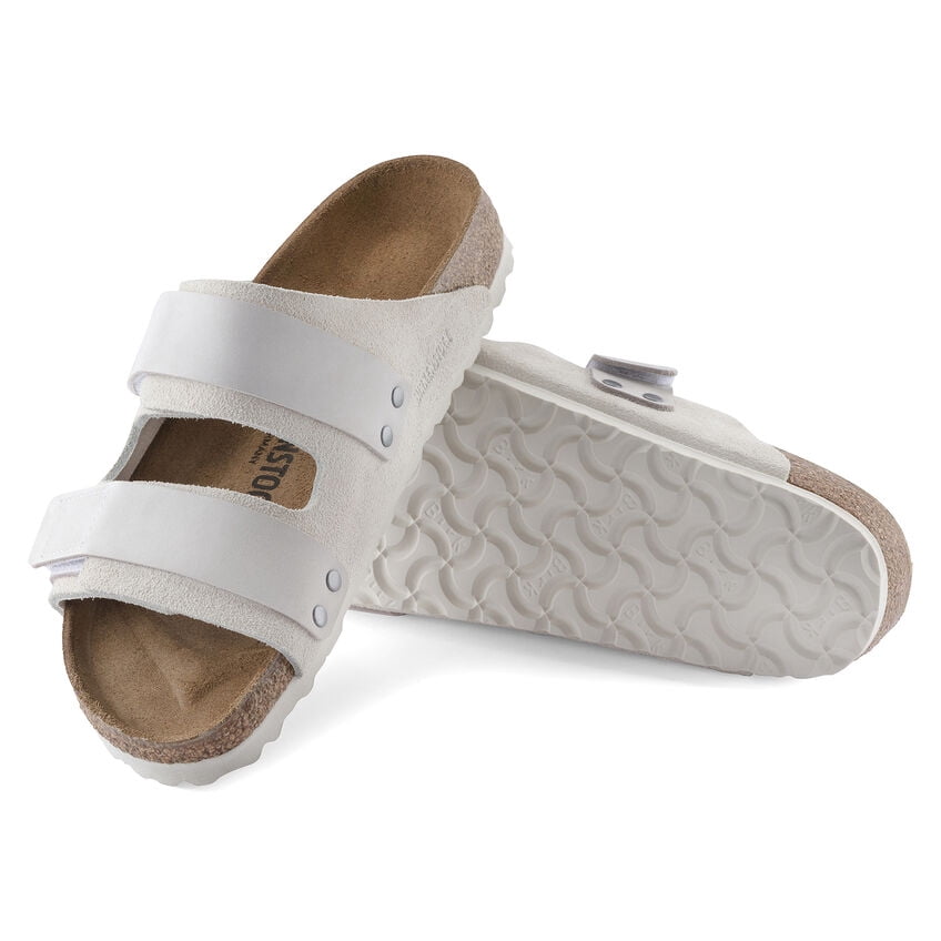 BIRKENSTOCK Uji - Sporty Comfort in Nubuck and Suede Leather, Individually Adjustable Fasteners, and Anatomically Shaped Cork-Latex Footbed Multiple Colors & Sizes