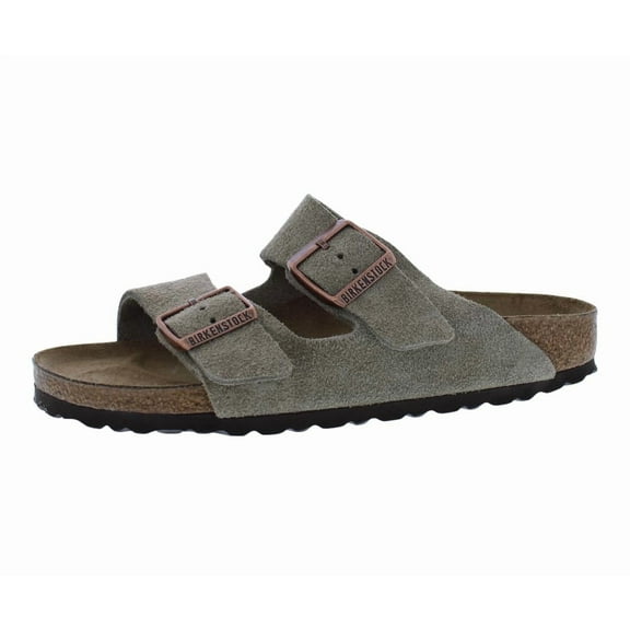 BIRKENSTOCK Unisex Adult 37 N(Men 4-4.5-Women 6-6.5) 51463 Taupe Suede